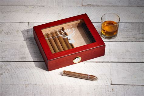 Metal Keepsake Cigar Box 